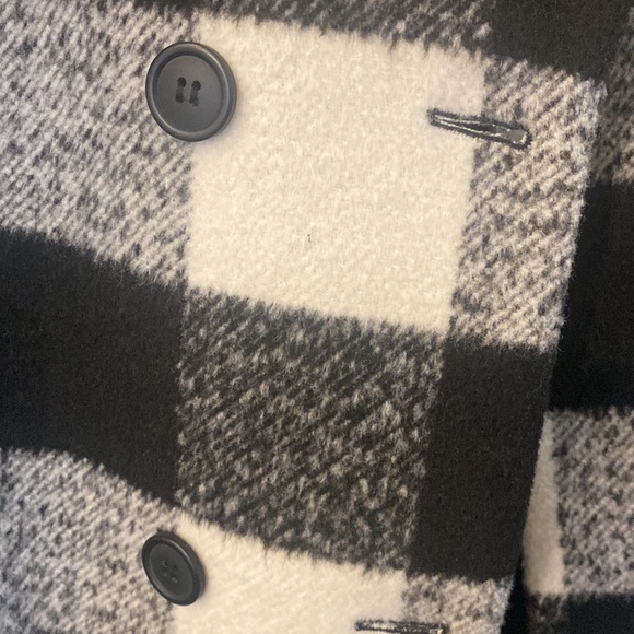 Noize Vegan Wool Kort Coat Size Medium - Picture 3 of 7